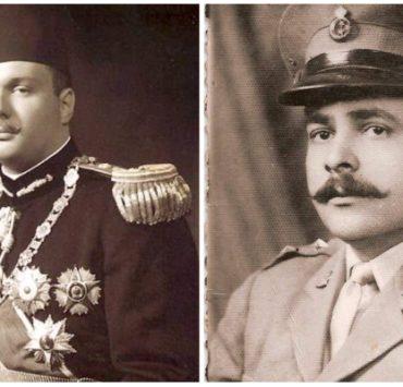 عبدالقادر طه - الملك فاروق