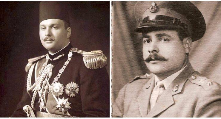 عبدالقادر طه - الملك فاروق