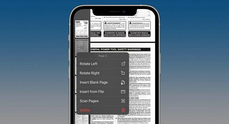 كيفية تحرير ملفات PDF على الايفون مجانًا