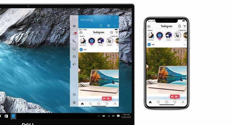 كيفية عرض شاشة الايفون على ويندوز