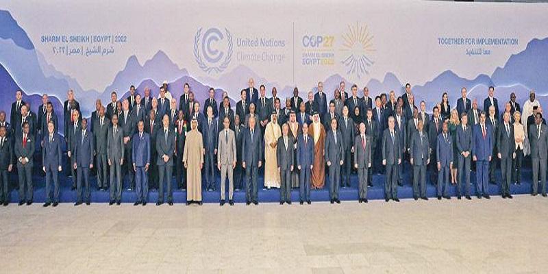 رؤساء العالم في قمة المناخ