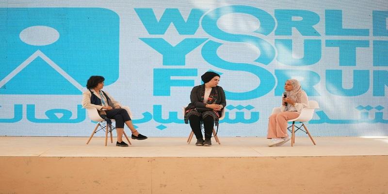 منصة منتدى شباب العالم تناقش “التغذية والتغير المناخي” بالمنطقة الخضراء جلسة التغذية