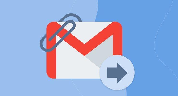كيفية إرفاق رسالة بريد في Gmail