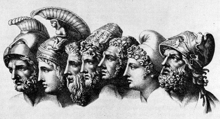 أبطال الإلياذة والأوديسة