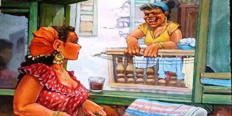 تعبيرية بريشة التشكيلي محسن أبو العزم