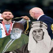 ميسي وارتداء البشت