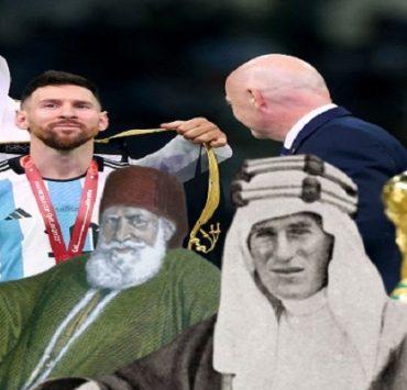 أنا وميسي ونهائي المونديال ميسي وارتداء البشت