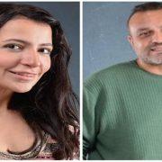 أسامة الشاذلي ورشا الشامي