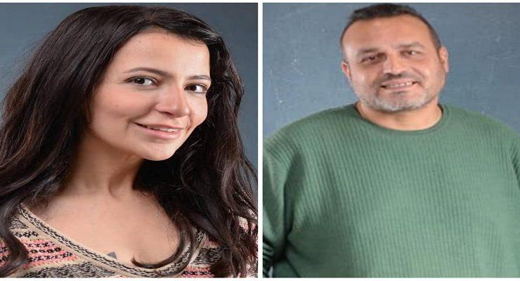 أسامة الشاذلي ورشا الشامي