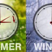 التوقيت الصيفي والشتوي