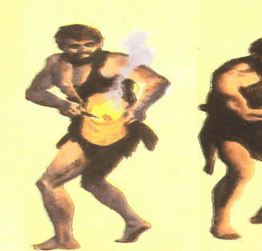 إنسان ما قبل التاريخ وإشعال النار