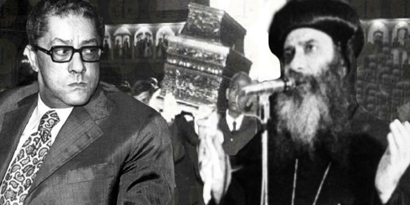 البابا شنودة وموسى صبري