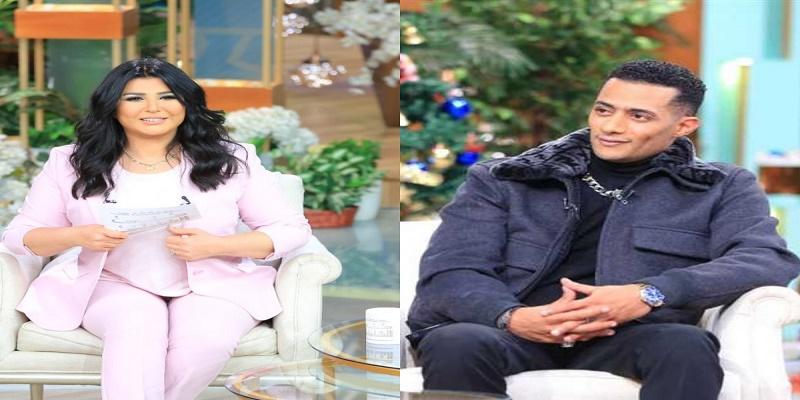 منى الشاذلي ومحمد رمضان