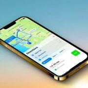 كيفية تحديد المحطات في خرائط ابل