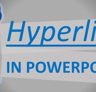 كيفية إضافة رابط في باوربوينت