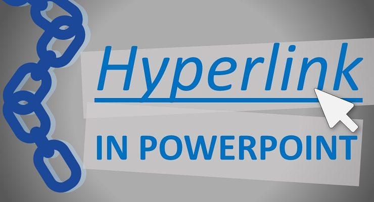 كيفية إضافة رابط في باوربوينت