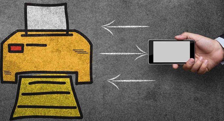 طباعة الرسائل النصية من الاندرويد مباشرة