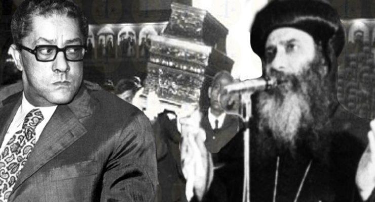 البابا شنودة وموسى صبري