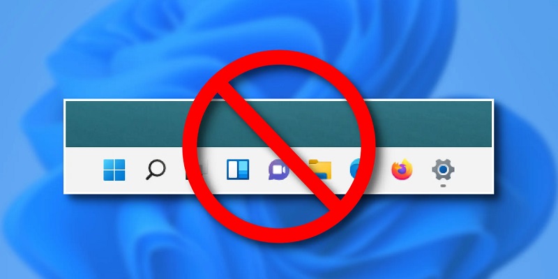 كيفية إخفاء شريط المهام في ويندوز