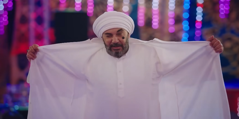 كمال أبو رية في مشهد السباطة