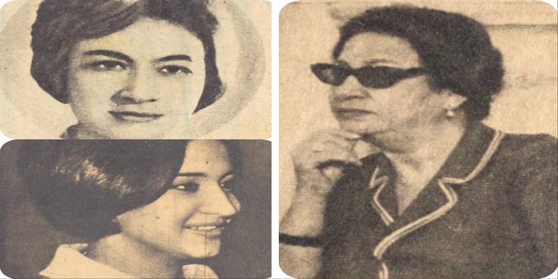 آمال فهمي وسناء منصور