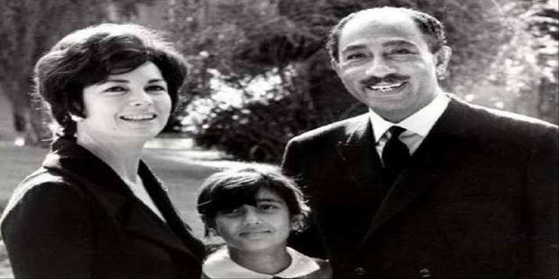 أنور السادات وجيهان
