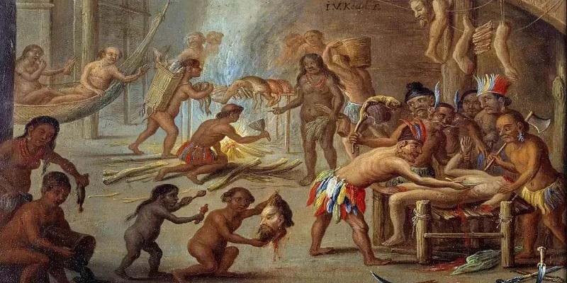 آكلو لحوم البشر.. حكاية صورة أخفاها التاريخ آكلي لحوم البشر