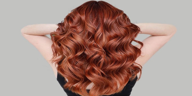الشعر الأحمر