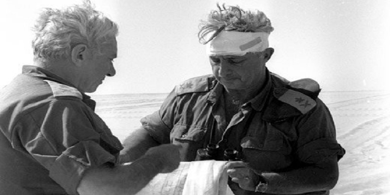 قادة الجيش الإسرائيلي المنهزم بعد نصر أكتوبر المصري