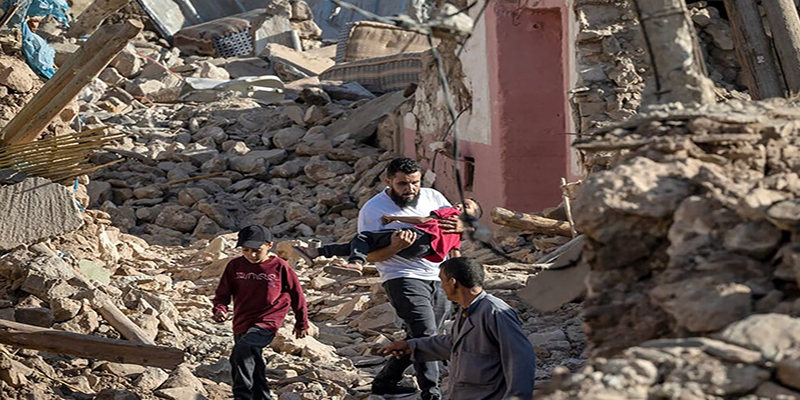 زلزال المغرب