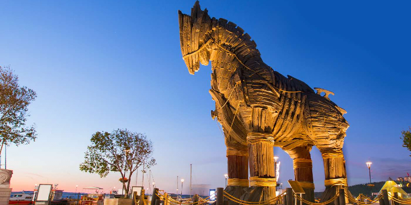 هل كان حصان طروادة حقيقيًا؟ حصان طروادة