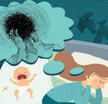 اكتئاب بعد الولادة