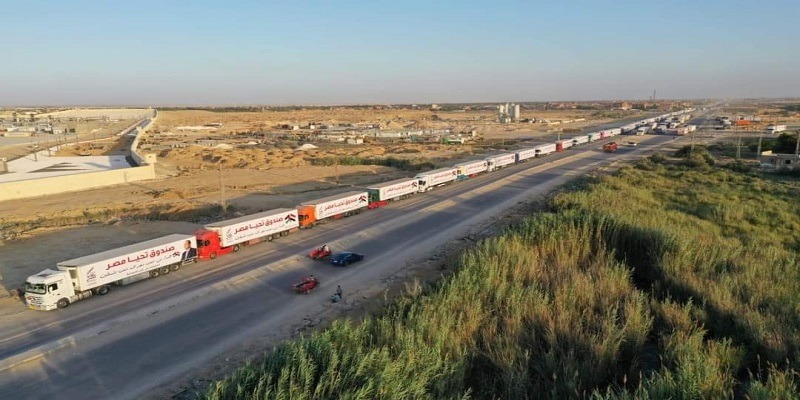 قافلة مساعدات شاملة