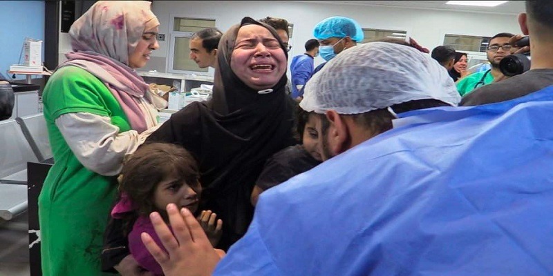 قصف “المعمداني” مجزرة.. وطبيب بالشفاء الطبي لـ “لميزان”: نجري العمليات بدون بنج مجزرة مستشفى المعمداني