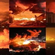 الهجوم الأعنف بغزة