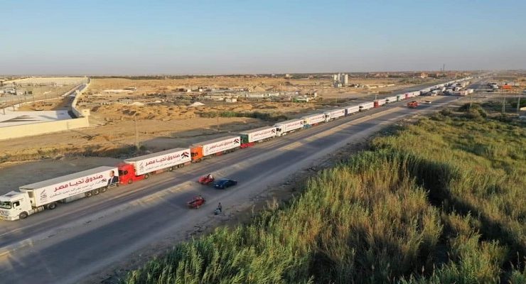 قافلة مساعدات شاملة