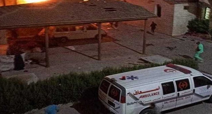 قصف مستشفى المعمداني