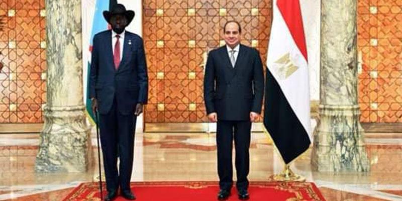 القمة المصرية الجنوب سودانية