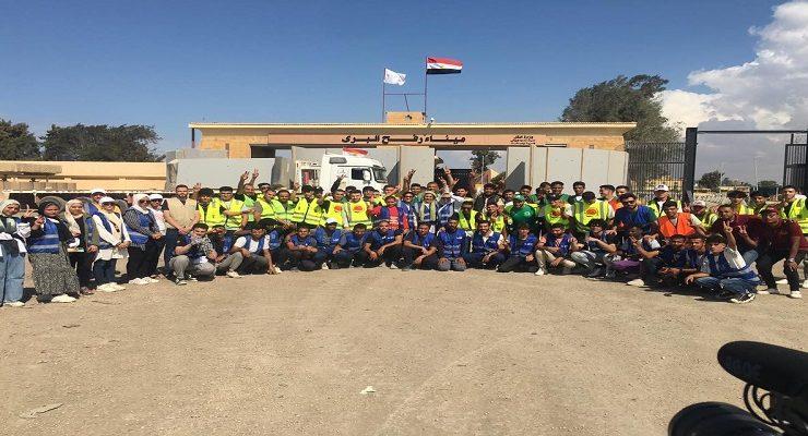 القافلة الإغاثية الأولى