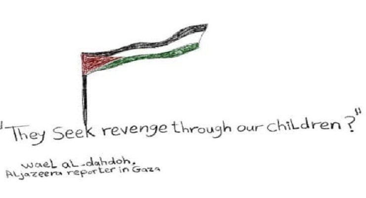 فن المقاومة .. اللوحة لـ سالي سمير