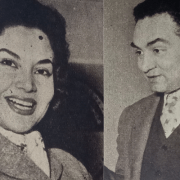 محمد فوزي ومديحة يسري