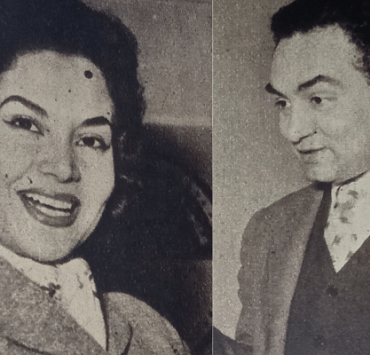 محمد فوزي ومديحة يسري