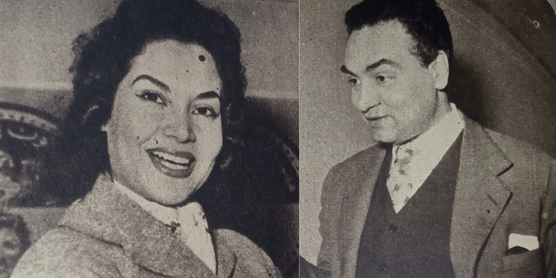 محمد فوزي ومديحة يسري .. هل اختلفا حول عمل المرأة؟ محمد فوزي ومديحة يسري