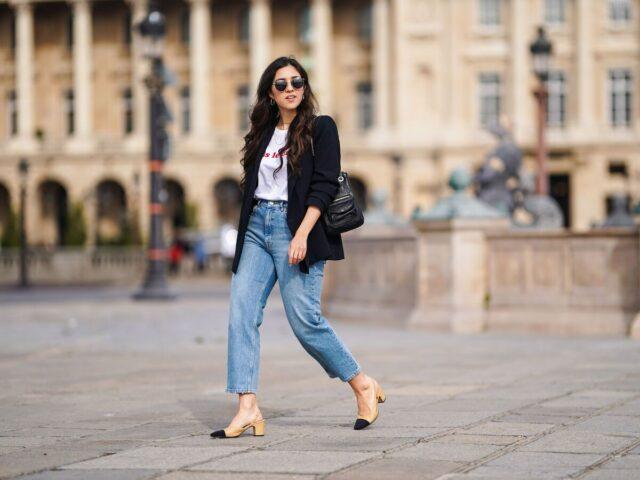 الجينز المستقيم