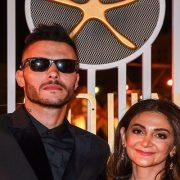 أمير عيد وزوجته