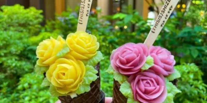 متجر آيس كريم متخصص في باقات الزهور الصالحة للأكل آيس كريم