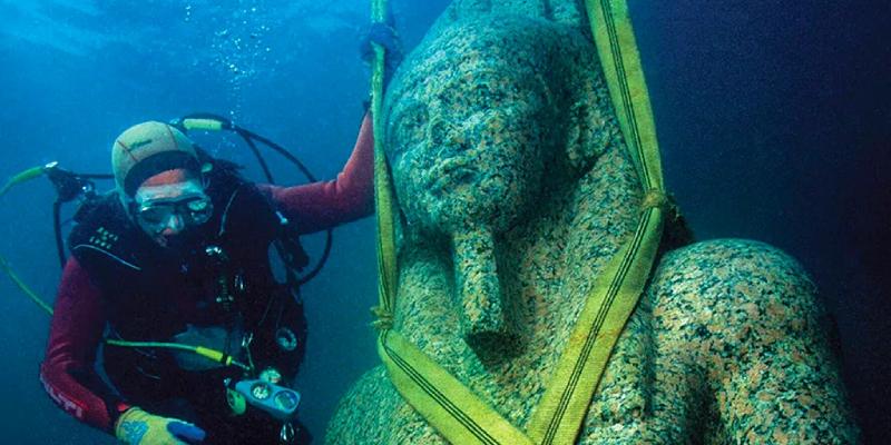 ثونيس-هرقليون..المدينة المصرية القديمة التي اختفت في البحر المتوسط البحر المتوسط