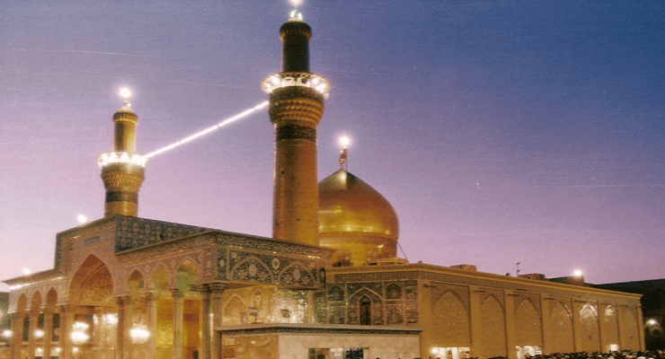 رأس الحسين في كربلاء