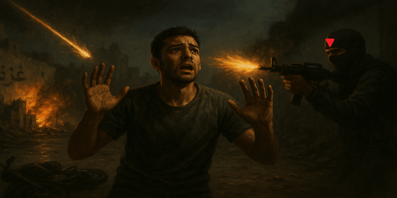 الغزاوية.. بين قصف الاحتلال ورصاص حماس حماس