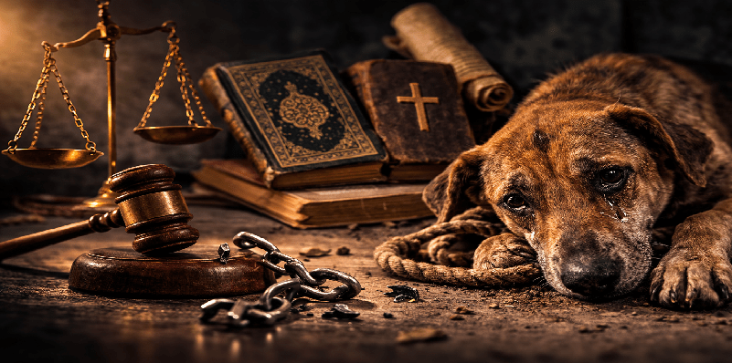 الاعتداء على الحيوانات بين القوانين والديانات.. وأخلاق القرية اعتداء